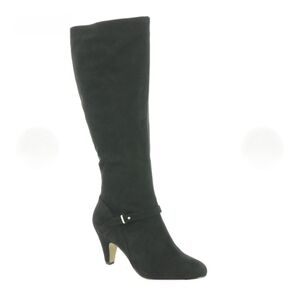 Elegant Bella Vita Black Knee-High Women's Boots. X-Wide Calf.
